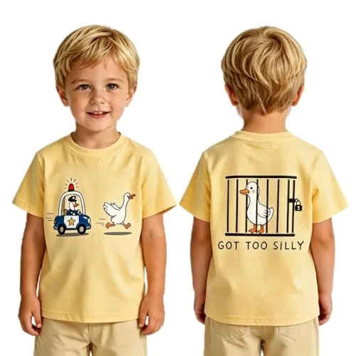 Jailbird T-Shirt, Yellow