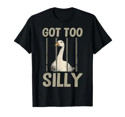 Animal Pun T-Shirt, Black, size S (retro print)