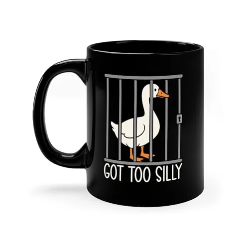 Jailbird Mug, White (coffee print, Perfect Printables)