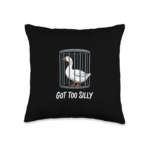 Jailbird Pillow, Multicolor (cut for unisex)