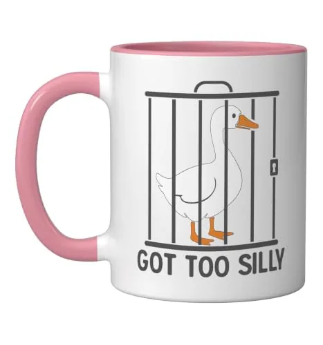 Meme Mug, Pink / White