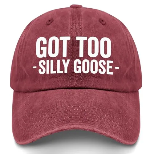 Hat, Wine Red