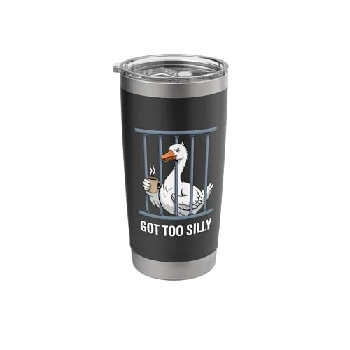 Animal Pun Tumbler, Black