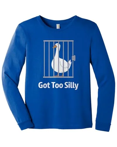 Animal Pun T-Shirt, Royal Blue, size L