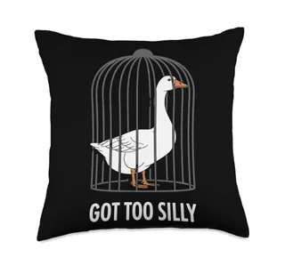 Pillow, Multicolor (Goose Animal)