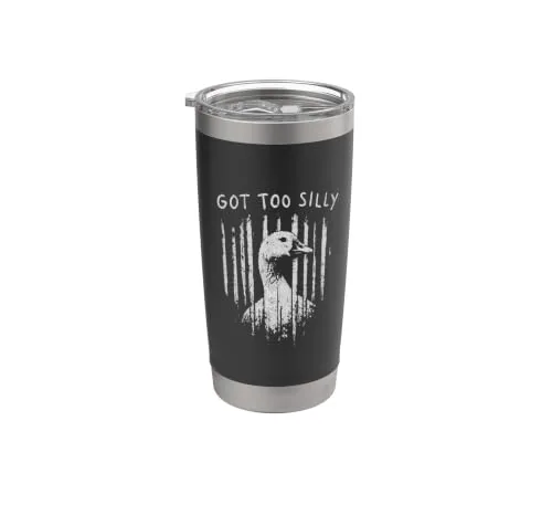 Tumbler, Black (retro print)