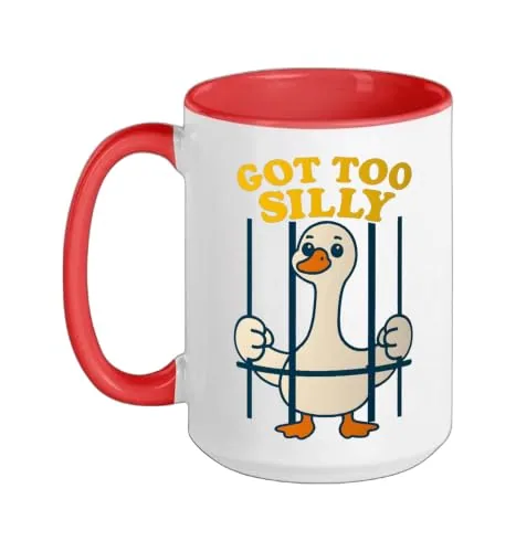 Meme Mug, Red / White