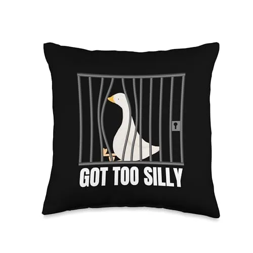 Animal Pun Pillow, Multicolor