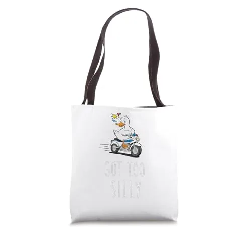 Jailbird Tote Bag, White (police print)