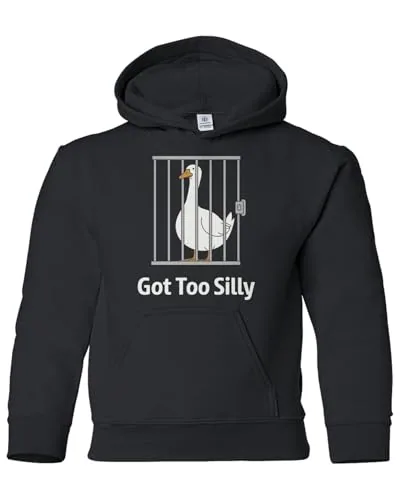 Animal Pun Sweatshirt, Black, size M