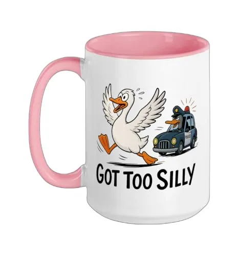 Mug, Pink / White (cut for kids)