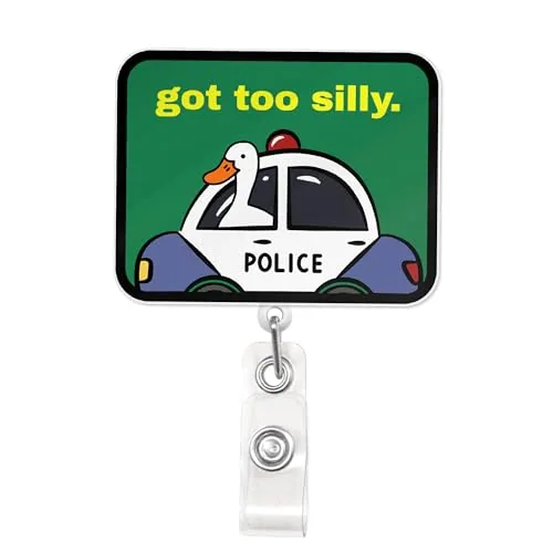 Animal Pun Badge Reel, Multi