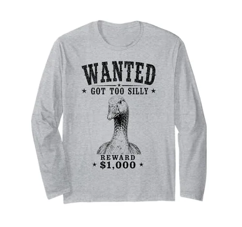 Animal Pun T-Shirt, Black, size S (Goose Humor)