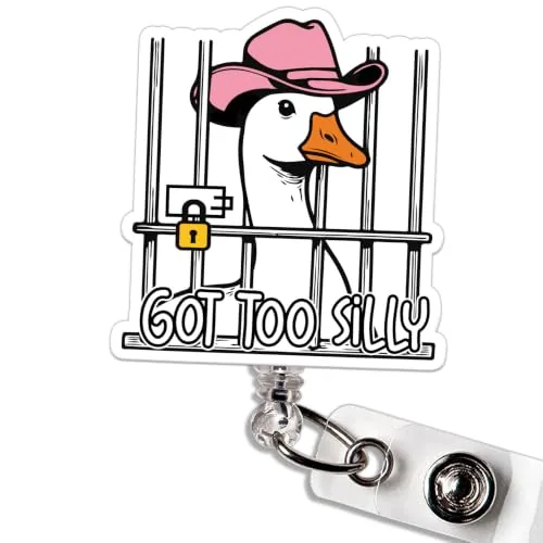 Jailbird Badge Reel, Multicolor