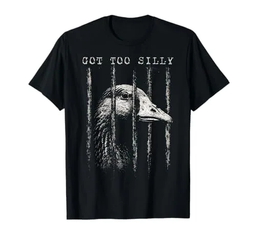 Jailbird T-Shirt, Black, size S (horror print)