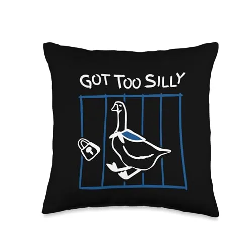 Animal Pun Pillow, Multicolor (Silly Animal)