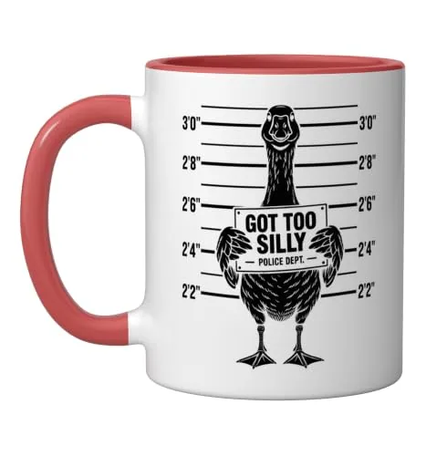 Jailbird Mug, Red / White