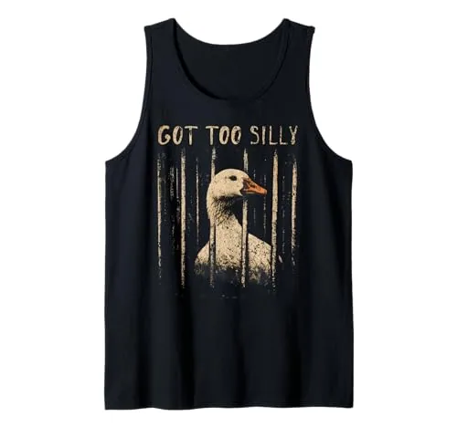 Animal Pun Tank Top, Black, size S (Threadrock)