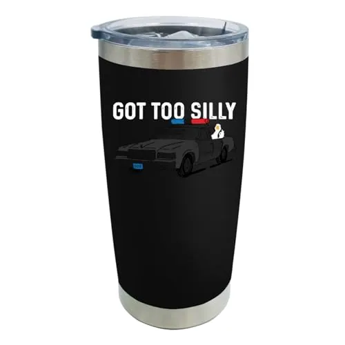 Jailbird Tumbler (police print, Gorwencchi)