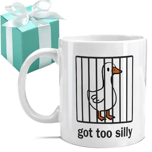 Animal Pun Mug, White (christmas print, Gououoii)