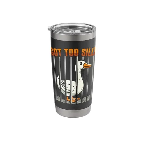 Jailbird Tumbler, Black (Funny Puns)