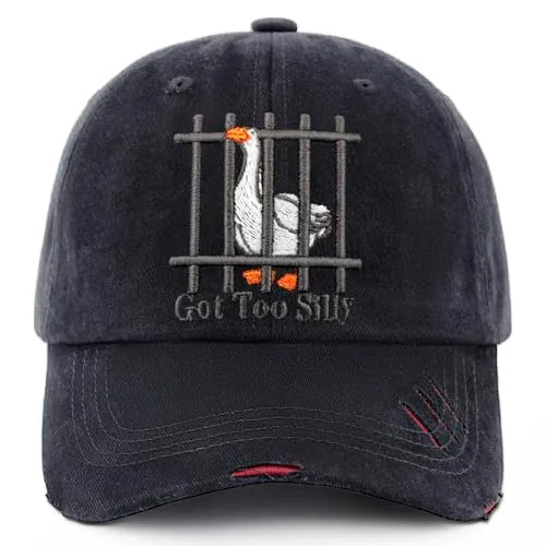 Animal Pun Baseball Cap, Black